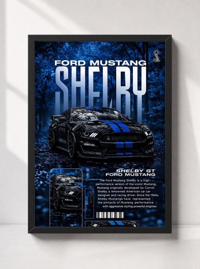 Ford Mustang Shelby Blue