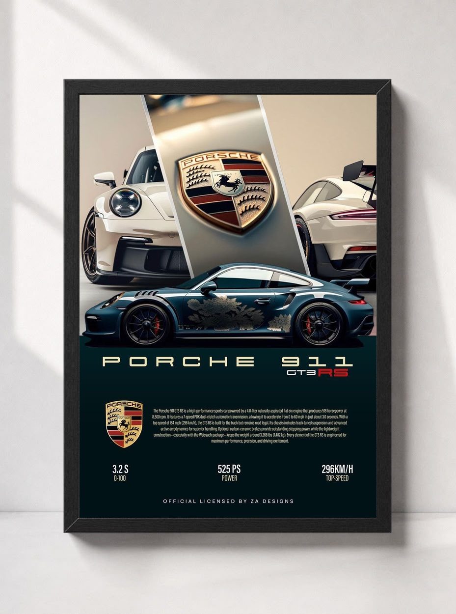 Porsche 911 GT3 RS Crest